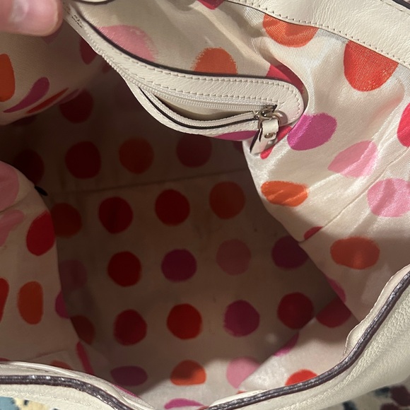 Kate Spade White Shoulder Bag with Braided Strap - Picture 10 of 10